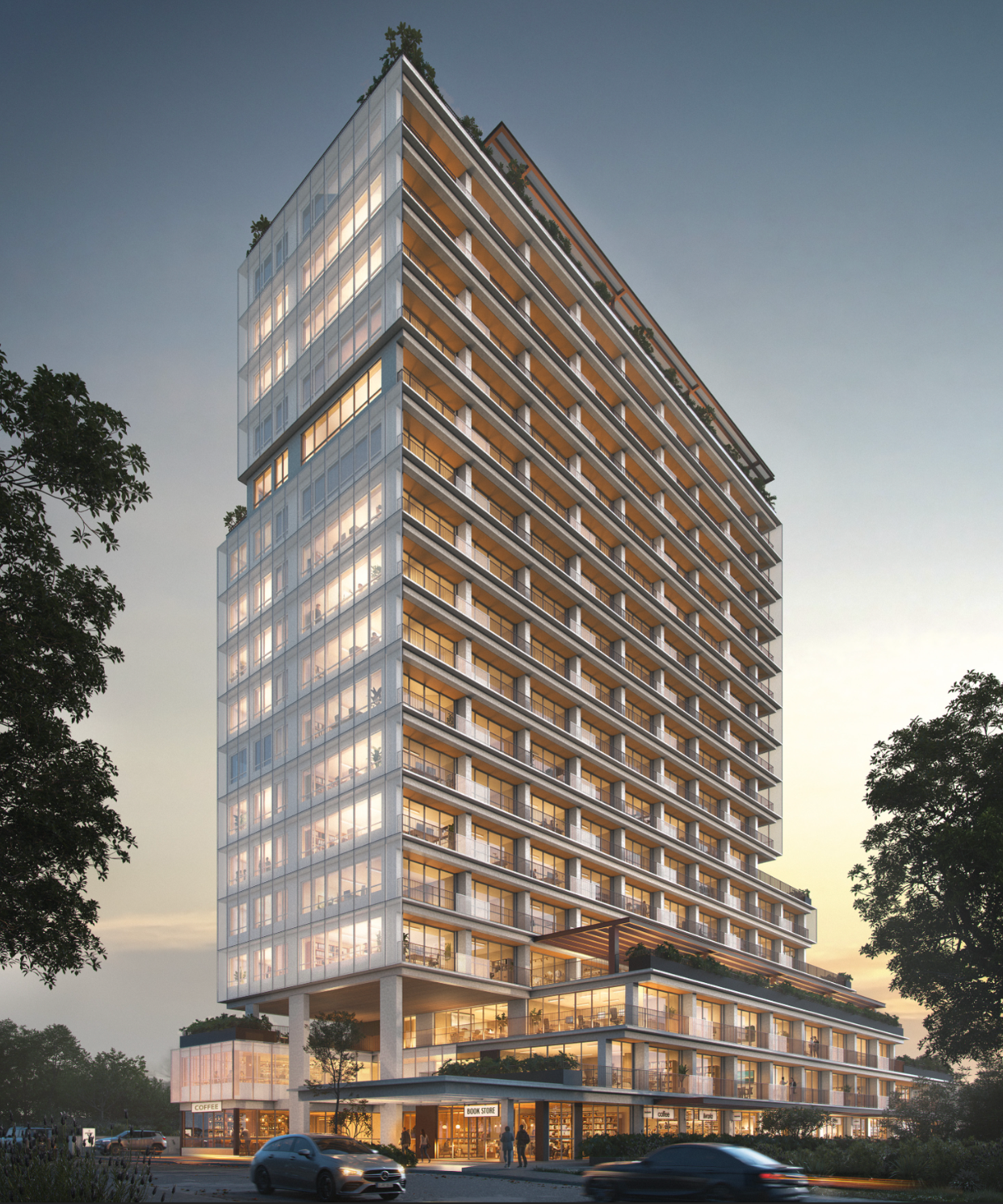 Loro Corporate — Vista aerea empreendimento